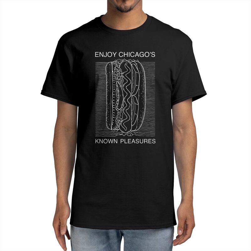 Enjoy Chicago's Known Pleasures — reference image from Threadless