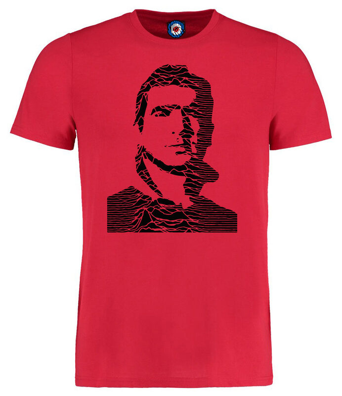 Eric Cantona Unknown Pleasures — reference image from Stoned Love Clothing