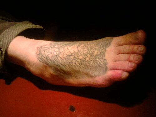 Foot Division tattoo — reference image from Flickr