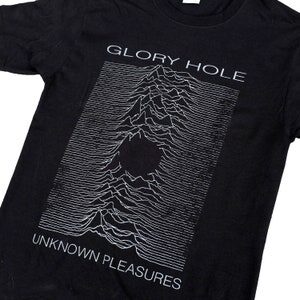 Glory Hole / Unknown Pleasures — reference image from Etsy / ViperNine