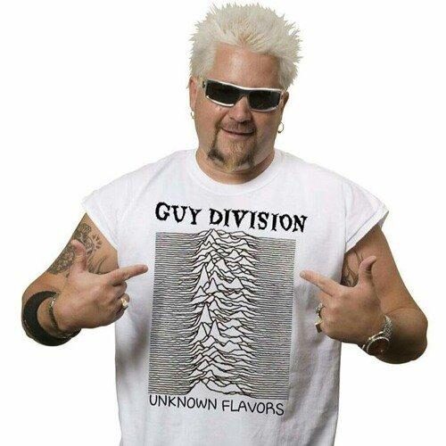 Guy Fieri pulse-line parody — reference image from Know Your Meme