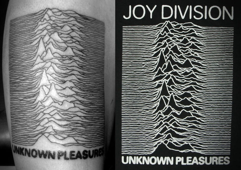 Joy Division cover tattoo by PsychoHoliday777 — reference image from DeviantArt