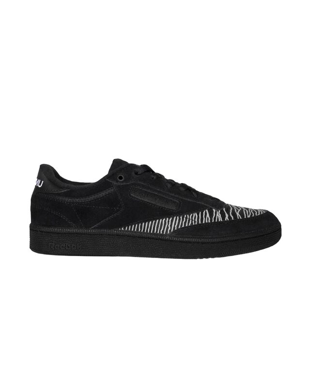 Joy Division / PLEASURES Reebok Club C 85 — reference image from PLEASURES / Reebok