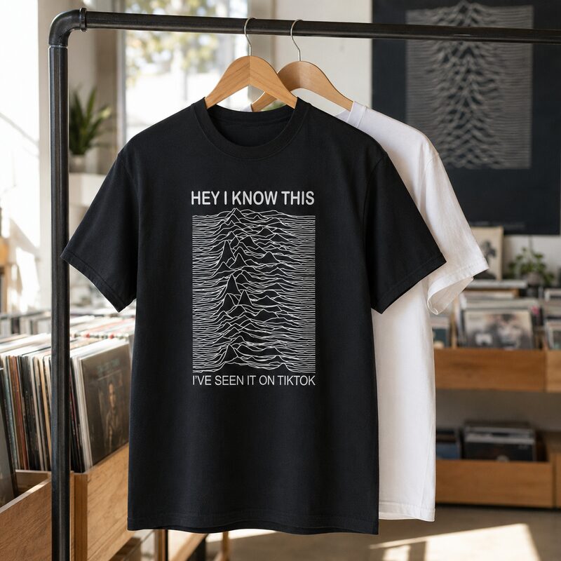 Joy Division TikTok — Hey, I Know This — reference image from Super Lapin