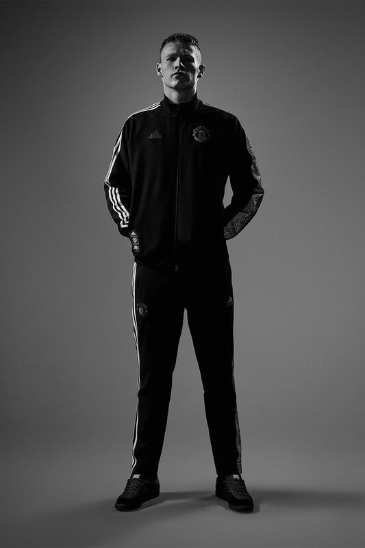 Pulsebeat Track Pants — reference image from adidas / Manchester United