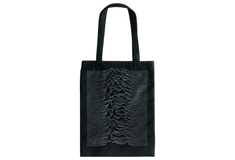 Sync. Reflective Unknown Pleasures Tote — reference image from Sync. / Medicom Toy