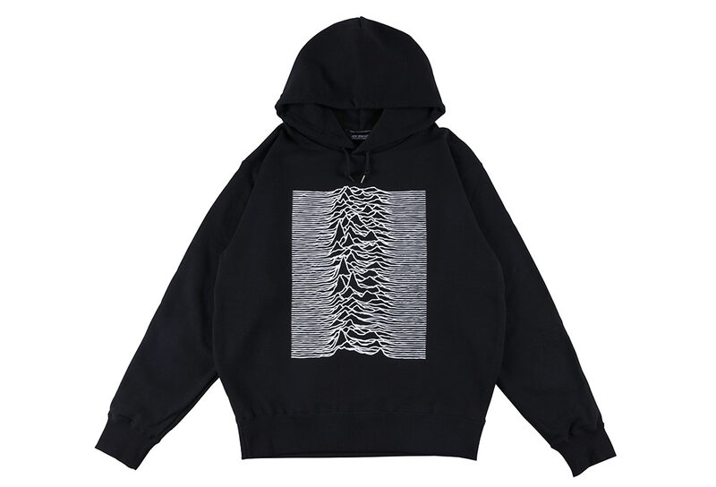 Sync. Unknown Pleasures Pullover Hoodie — reference image from Sync. / Medicom Toy