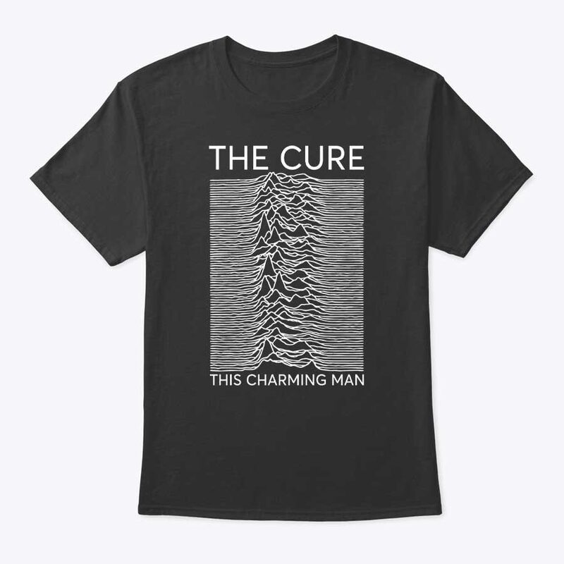The Cure / This Charming Man parody shirt — reference image from TshirtAtLowPrice
